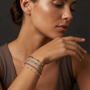 Bracelet Duo Gemmes LUMIÈRE - KASANEL