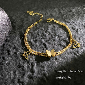 Bracelet Duo PAPILLONS LIA - KASANEL