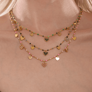 Collier Cœur ÉTINCELLE - KASANEL