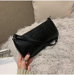 Eclipse Croco Baguette – Zipper & Croc Texture