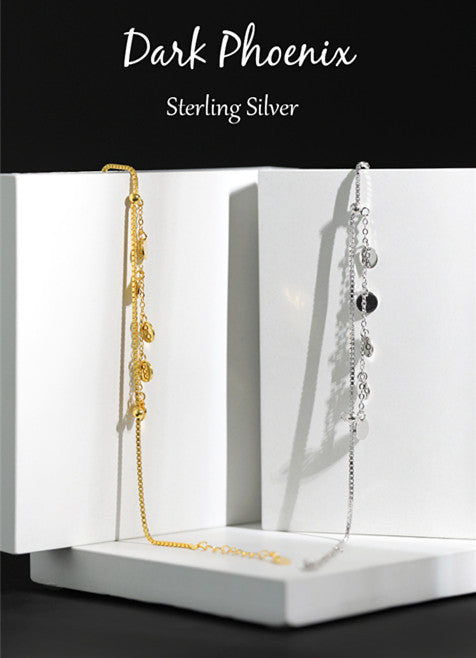 Dalia Disc Bracelet – 925 Sterling Silver