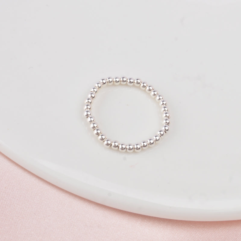 Bague PERLE BOHÈME - Perles d'Eau Douce & Argent