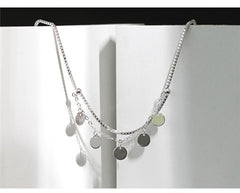 Dalia Disc Bracelet – 925 Sterling Silver
