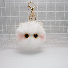 Fluffy Charm Keychain