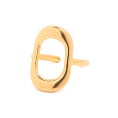 Aura Ring – Stainless Steel, Gold Finish
