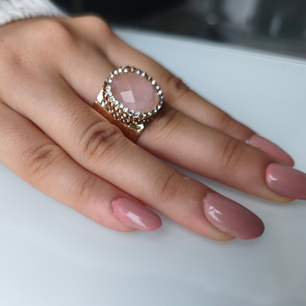 Bague VICTORIA avec Pierre Naturelle