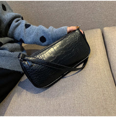 Eclipse Croco Baguette – Zipper & Croc Texture