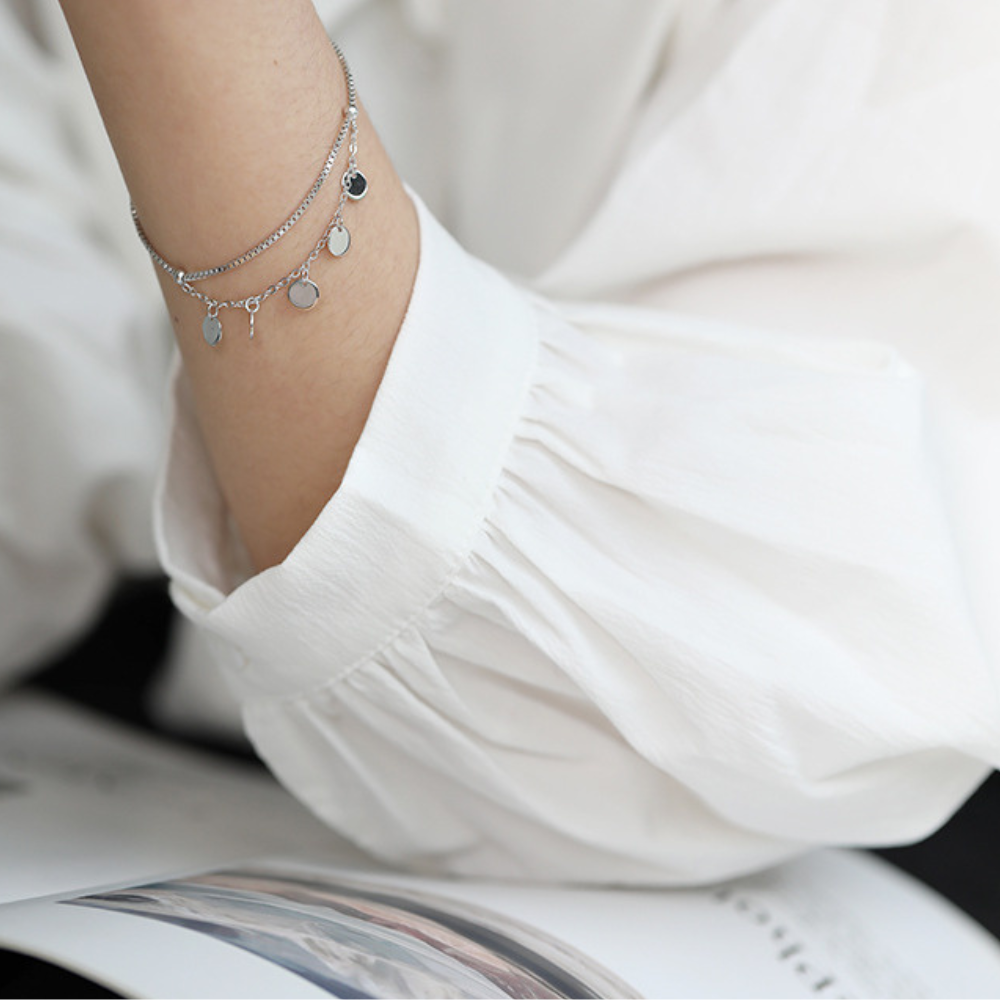 Bracelet Gouttes LUNARIA Argent 925