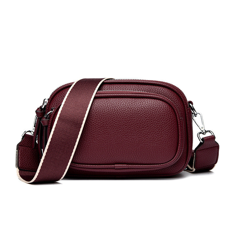 The Camera Crossbody – Multi-Layer Small Square Bag