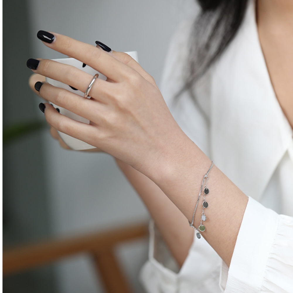 Bracelet Gouttes LUNARIA Argent 925