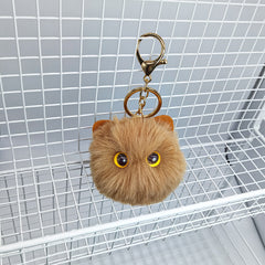 Fluffy Charm Keychain