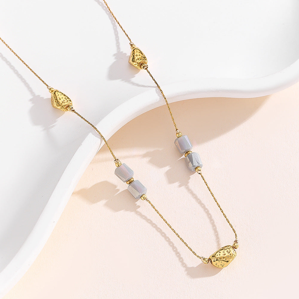 Collier LUXE OVALE CLARITY