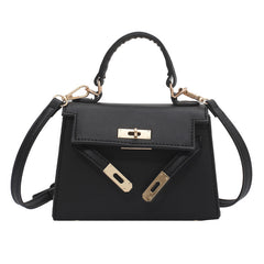 Nova Top-Handle – Structured Silhouette & Gold Lock