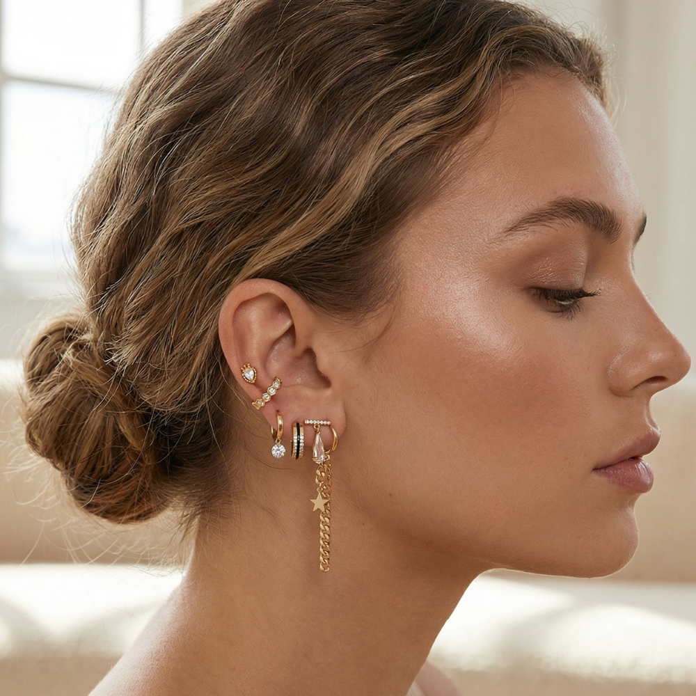 Mini-Créoles LUMIÈRE Argent 925