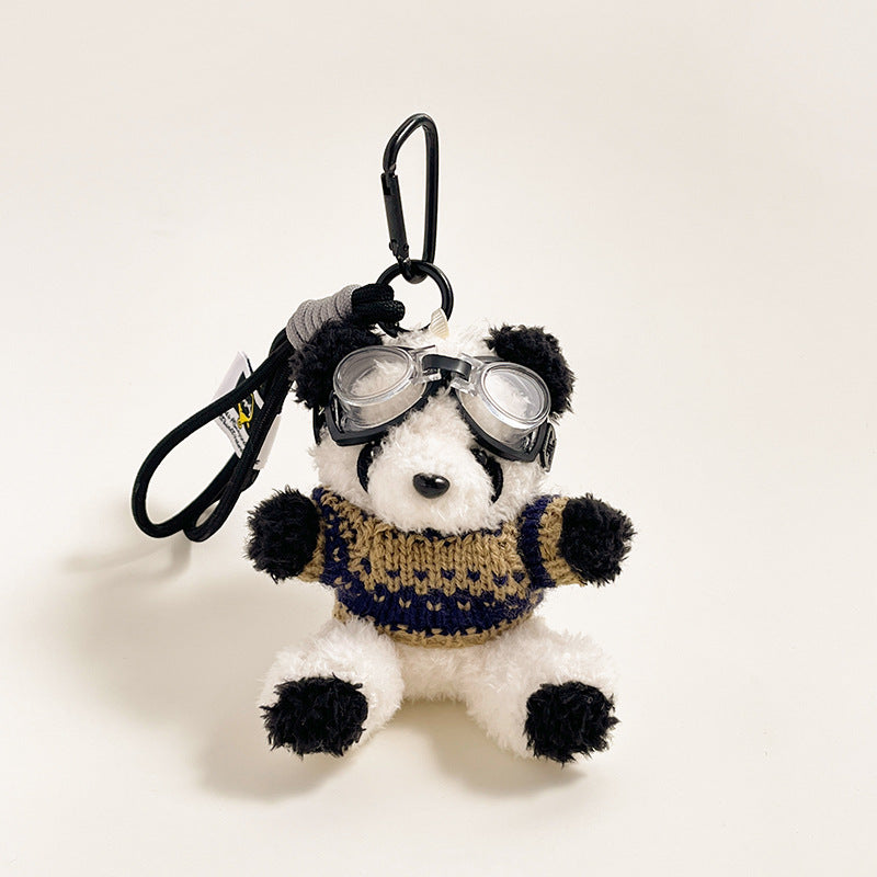 Mini Bear Charm – Plush Keychain