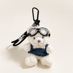 Mini Bear Charm – Plush Keychain