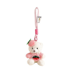 Mini Bear Charm – Plush Keychain