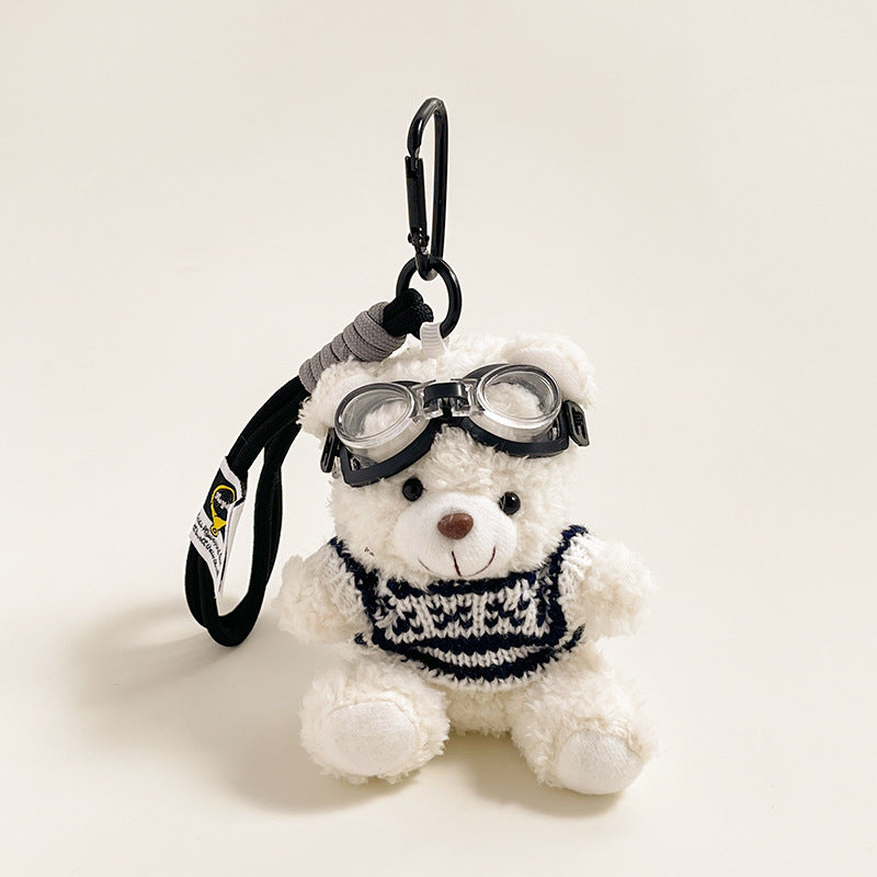 Mini Bear Charm – Plush Keychain