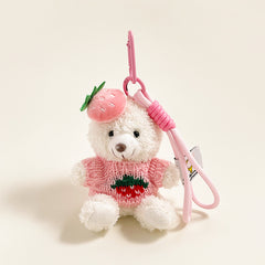 Mini Bear Charm – Plush Keychain