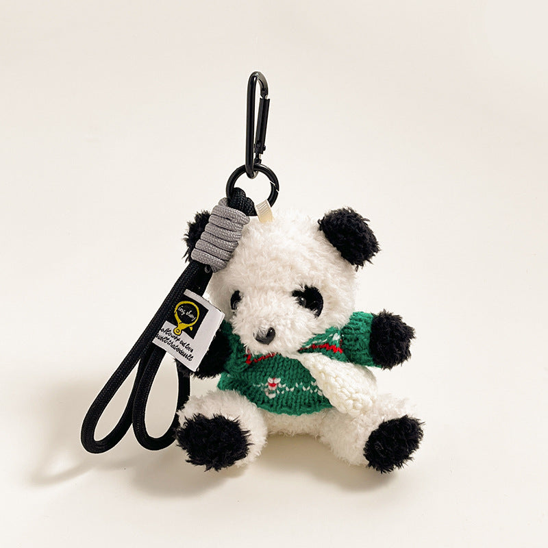 Mini Bear Charm – Plush Keychain