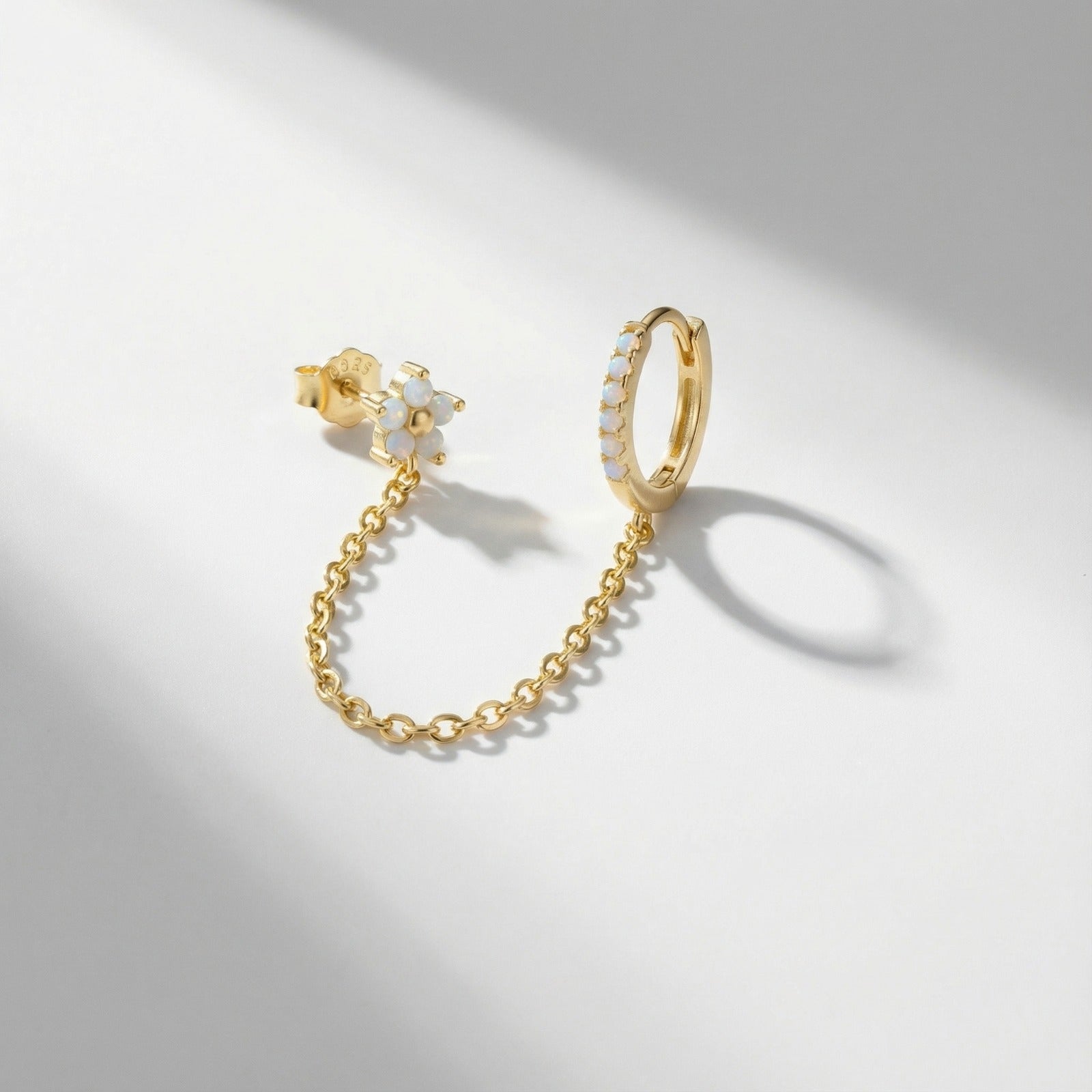 Ear Cuff Chaîné ECLISSIA Argent 925