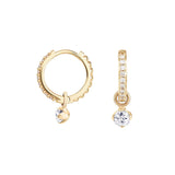 Mini-Créoles Pendante AURELIA Argent 925