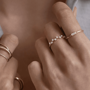 Bague BAGUETTE ESSENTIAL - Minimalisme Géométrique - KASANEL
