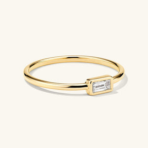 Bague BAGUETTE ESSENTIAL - Minimalisme Géométrique - KASANEL