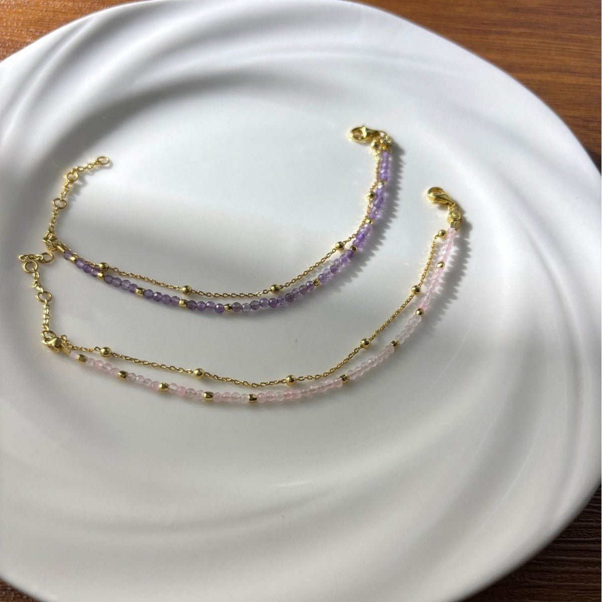 Bracelet Duo Gemmes LUMIÈRE - KASANEL