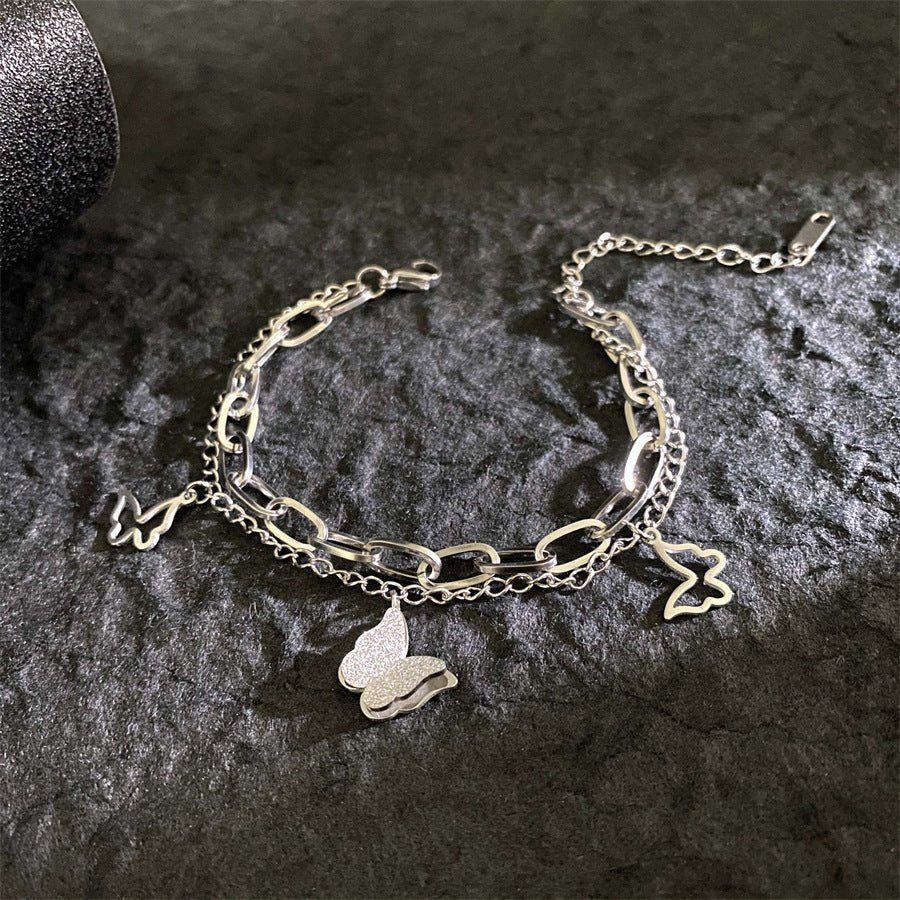 Bracelet Duo PAPILLONS LIA - KASANEL