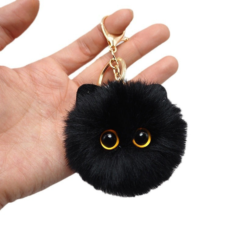 Fluffy Charm Keychain