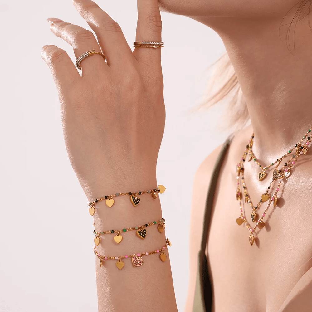 Collier Cœur ÉTINCELLE - KASANEL