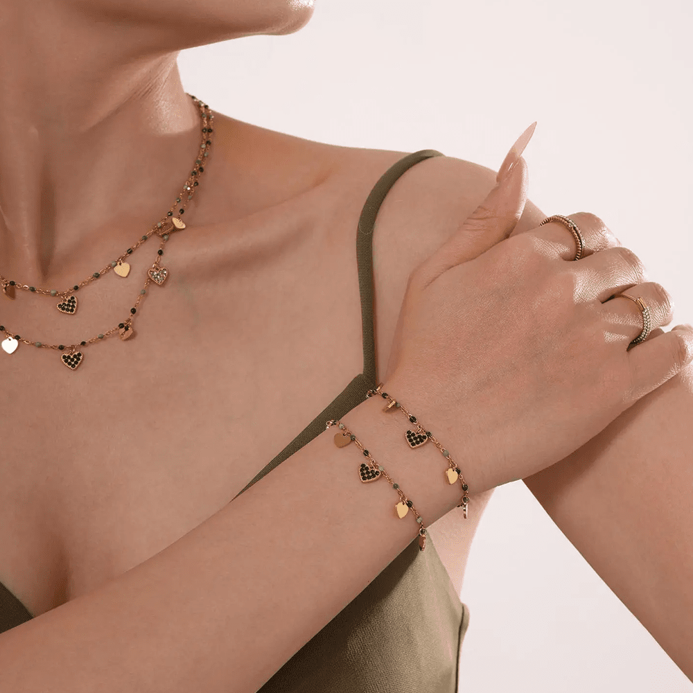 Collier Cœur ÉTINCELLE - KASANEL