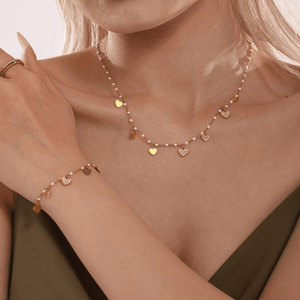 Collier Cœur ÉTINCELLE - KASANEL