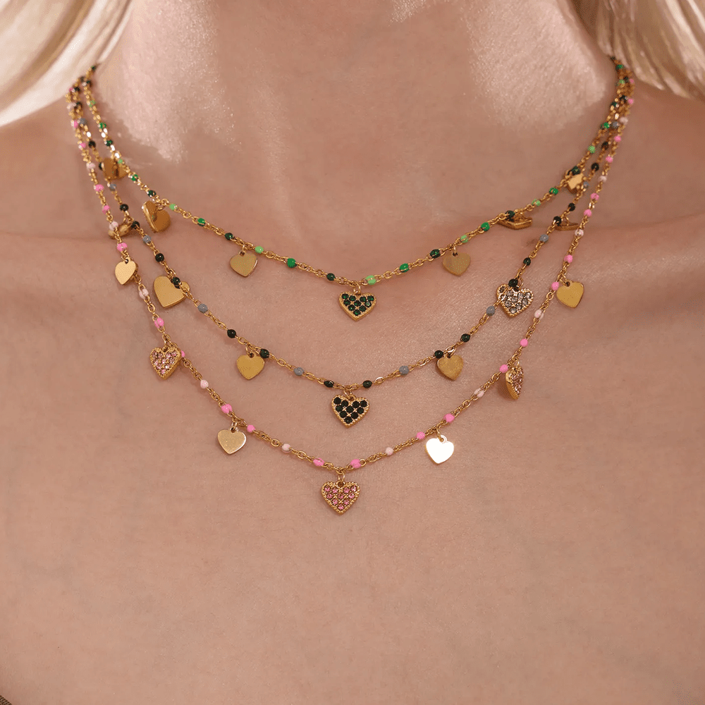 Collier Cœur ÉTINCELLE - KASANEL