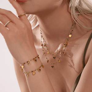 Collier Cœur ÉTINCELLE - KASANEL