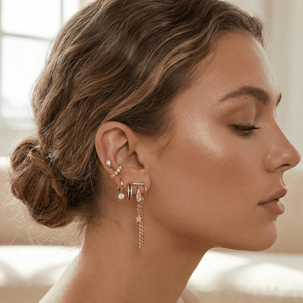 Mini - Créoles LUMIÈRE Argent 925 - KASANEL