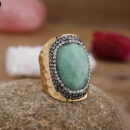 Bague Pierre Naturelle GAIA PRIMA - Tianhe Stone
