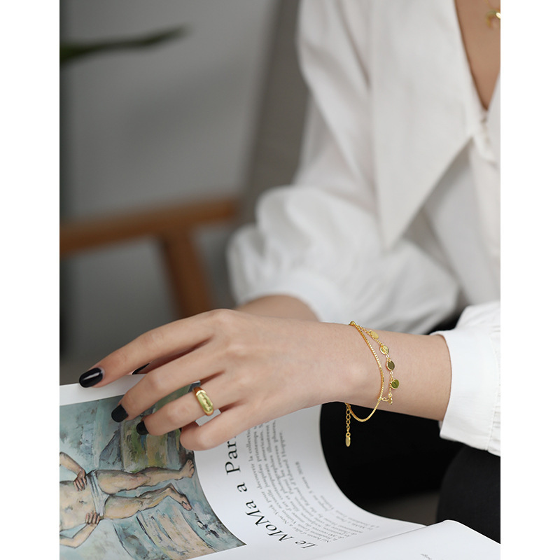 Bracelet Gouttes LUNARIA Argent 925 – Image 3