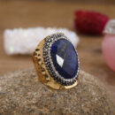 Bague Pierre Naturelle GAIA PRIMA - Lapis
