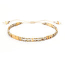 Bracelet Perles VOYAGE - CRÈME CHINÉ