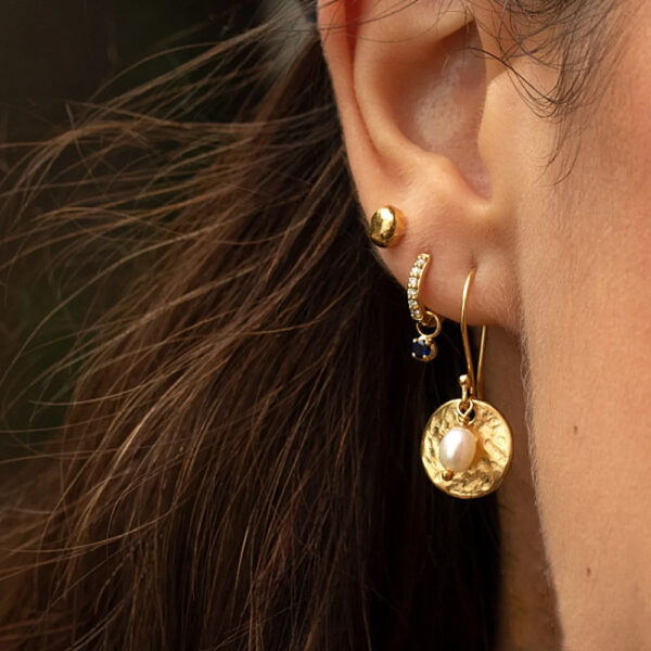 Mini-Créoles Pendante AURELIA Argent 925 – Image 11