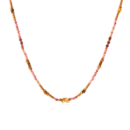 Collier GÉO ÉMAIL - Rose