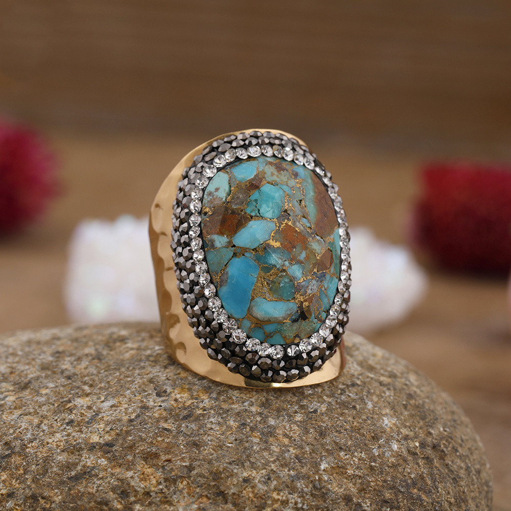 Bague Pierre Naturelle GAIA PRIMA – Image 6